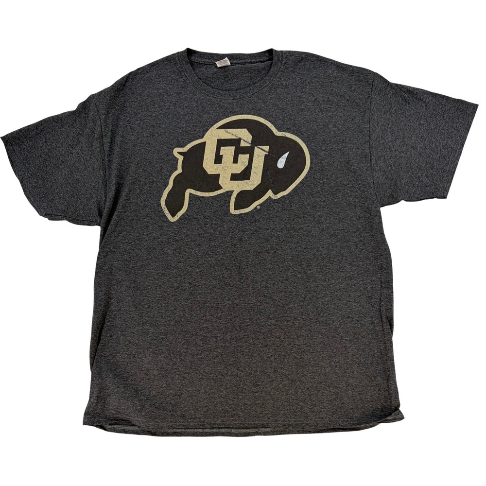 Colorado Buffaloes Distressed‎ Graphic T Shirt XL College Streetwear Tee